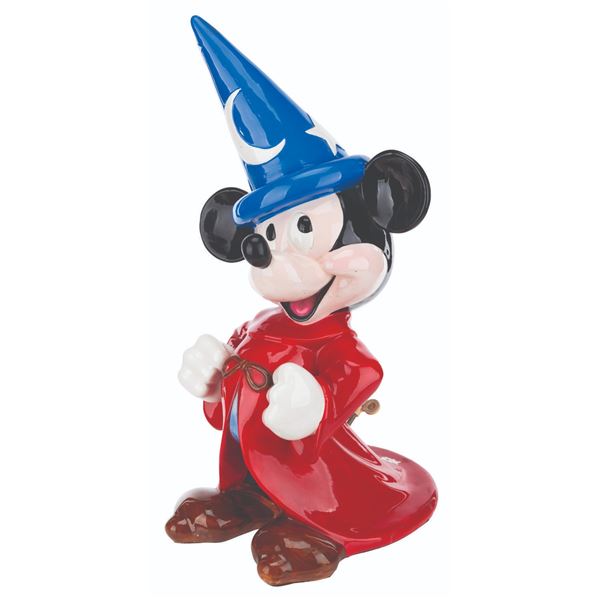 A Figural Sorcerer Mickey Music Box.