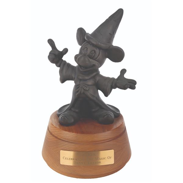A One-of-a-Kind Sorcerer Mickey Statue.