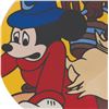 Image 2 : A Sorcerer's Apprentice Mickey Charger Plate.