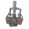 Image 18 : A Pewter "Fantasia" Chess Set.