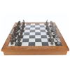 Image 3 : A Pewter "Fantasia" Chess Set.