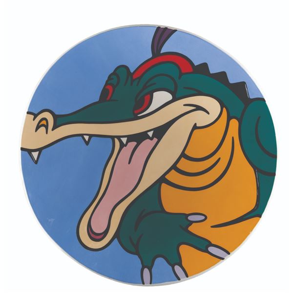 A Ben Ali Gator "Fantasia" Charger Plate.