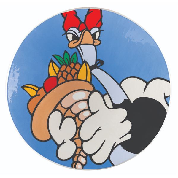 A "Fantasia" Madame Upanova Charger Plate.