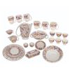 Image 1 : A Vernon Kilns "Fantasia" Flower Ballet China Set.