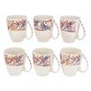 Image 36 : A Vernon Kilns "Fantasia" Flower Ballet China Set.