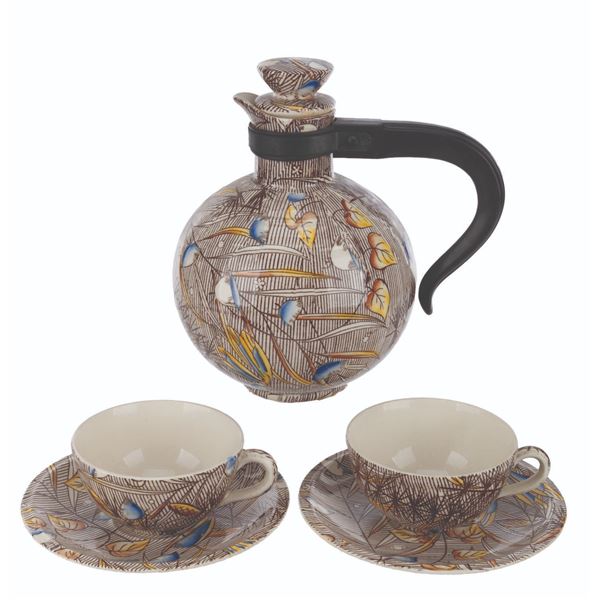 A "Fantasia" Coffee for Two Set.