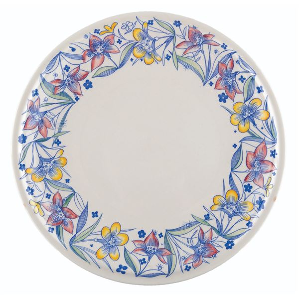 A "Fantasia" Enchantment Vernon Kilns Ceramic Plate.