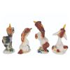 Image 15 : A Set of Vernon Kilns "Fantasia" Unicorn Figurines.