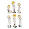 Image 1 : A Set of Vernon Kilns "Fantasia" Cherub Figurines.