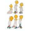 Image 8 : A Set of Vernon Kilns "Fantasia" Cherub Figurines.