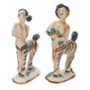 Image 1 : A Pair of Rare "Fantasia" Centaurette Figurines.