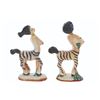 Image 7 : A Pair of Rare "Fantasia" Centaurette Figurines.