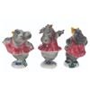 Image 5 : Three Vernon Kilns "Fantasia" Hippo Figurines.