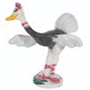 Image 6 : A Pair of Vernon Kilns "Fantasia" Ostrich Figurines.