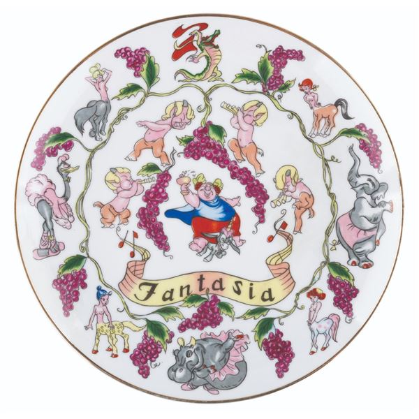 A "Fantasia" Eleanore Welborn Plate.