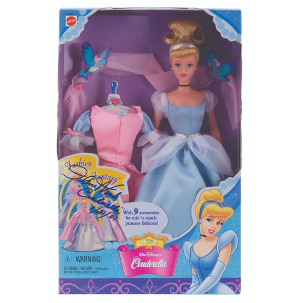 A Signed "Fashion Fantasy" Cinderella Doll.