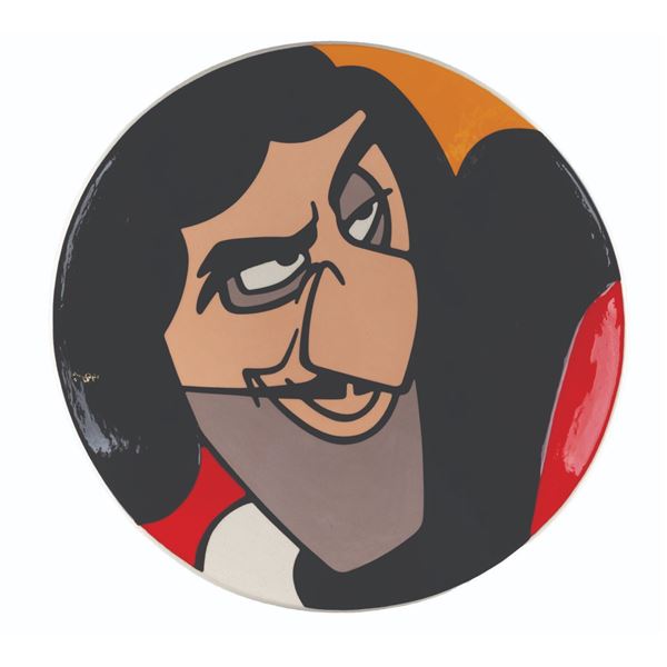 A Captain Hook Charger Plate.