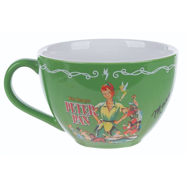A Margaret Kerry Signed "Peter Pan" Mug.