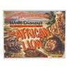 Image 1 : A "The African Lion" Half-Sheet.
