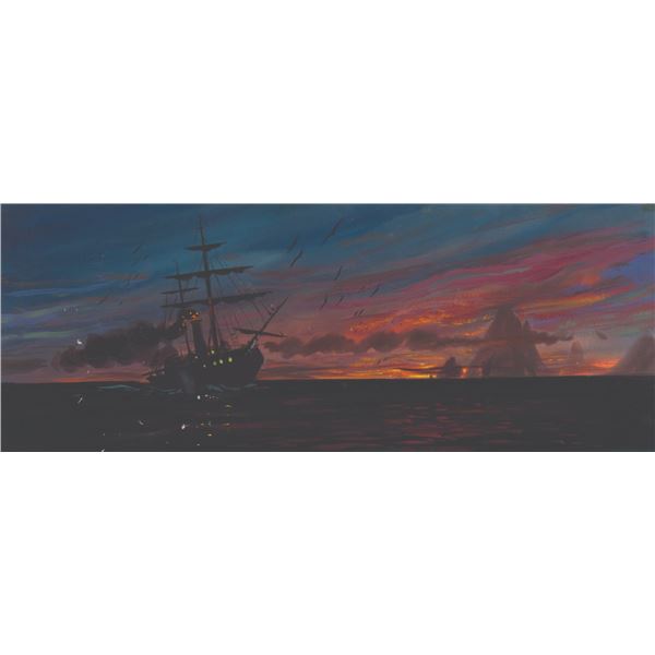 A "20,000 Leagues Under The Sea" Concept Painting.