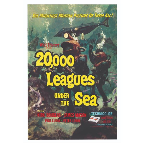 A "20,000 Leagues Under the Sea" Press Book.