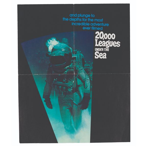 A "20,000 Leagues Under the Sea" Commercial Poster.