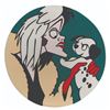 Image 1 : A Cruella de Vil Charger Plate.