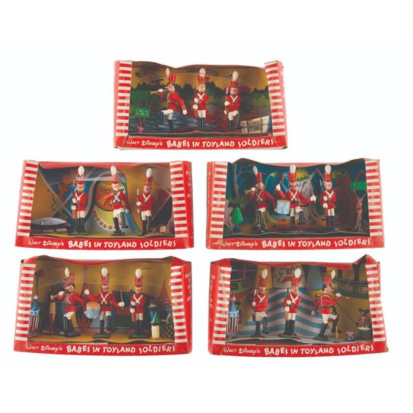A Collection of "Babes in Toyland" Soldiers Disneykins Sets.