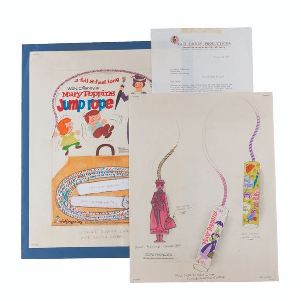 "Mary Poppins" Original Merchandise Concept Art.