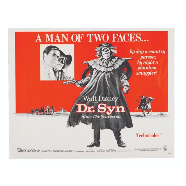 A "Dr. Syn, Alias the Scarecrow" Half-Sheet.