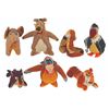 Image 1 : A Rare Complete Set of Gund "The Jungle Book" Dolls.