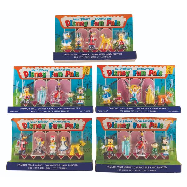 A Collection of Rare Disney Fun Pals Sets.