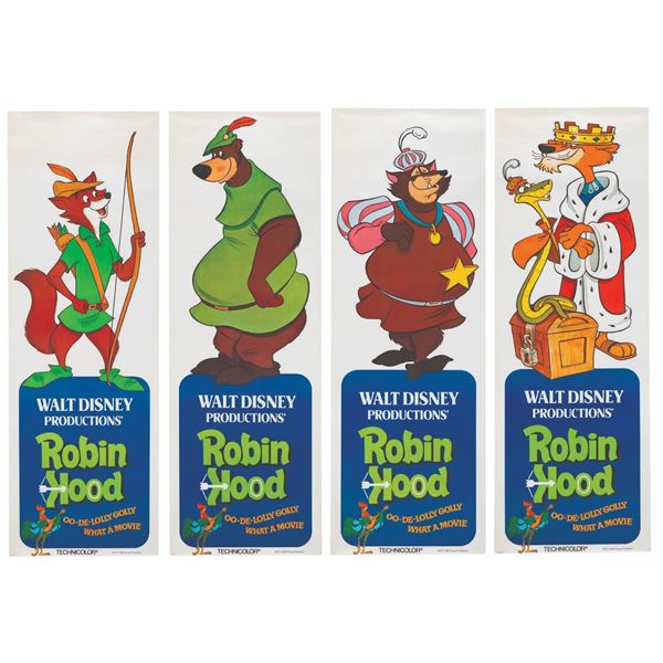 A Rare Set of "Robin Hood" Oversized Character Posters.