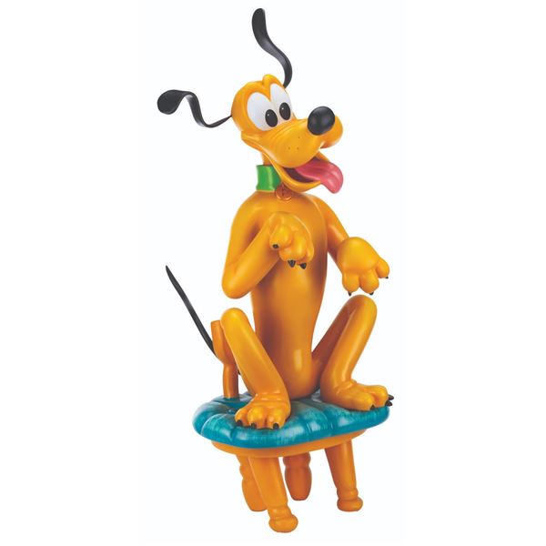 A Disney Store Pluto Display Figure.