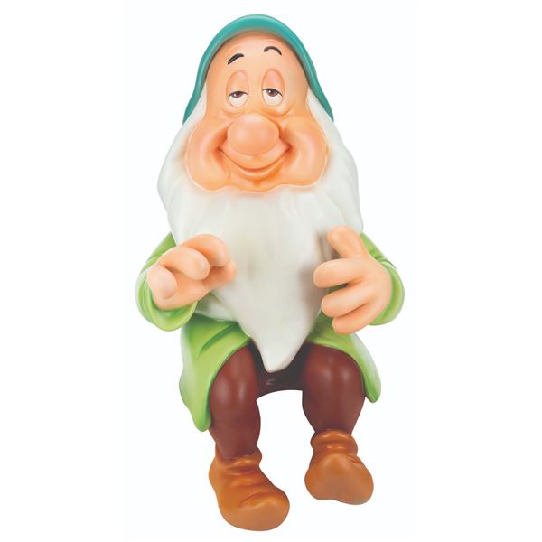 A Disney Store Display Figure of Sleepy.