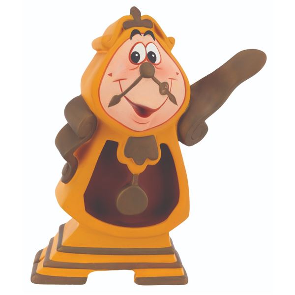 A Cogsworth Disney Store Display Figure.