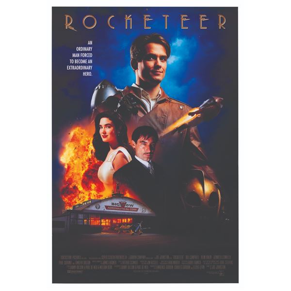 A "The Rocketeer" International One-Sheet.