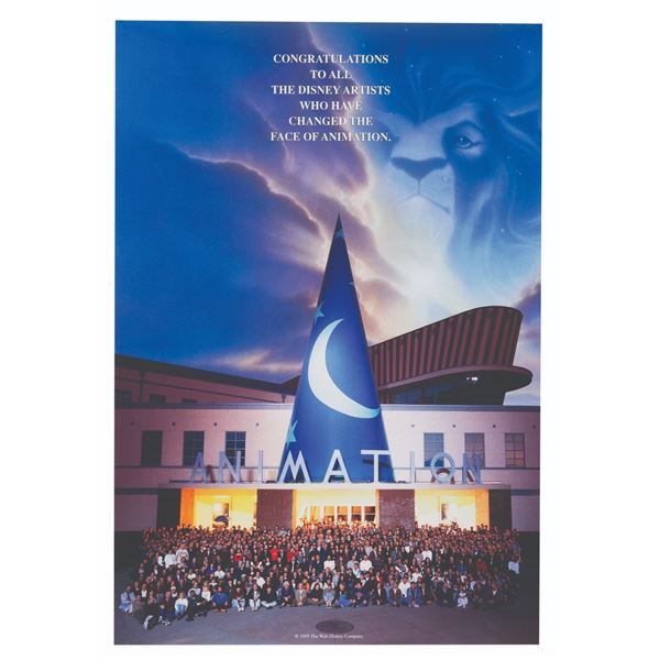 A Disney Feature Animation Team Poster.