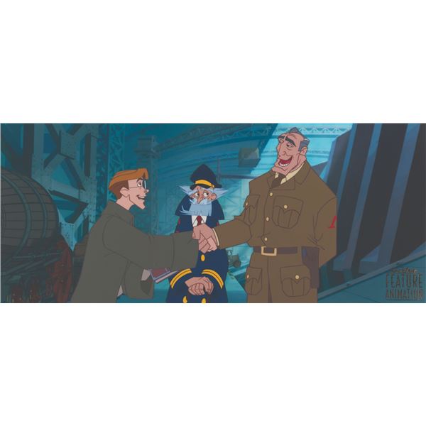 An "Atlantis: The Lost Empire" Feature Animation Employee Cel.