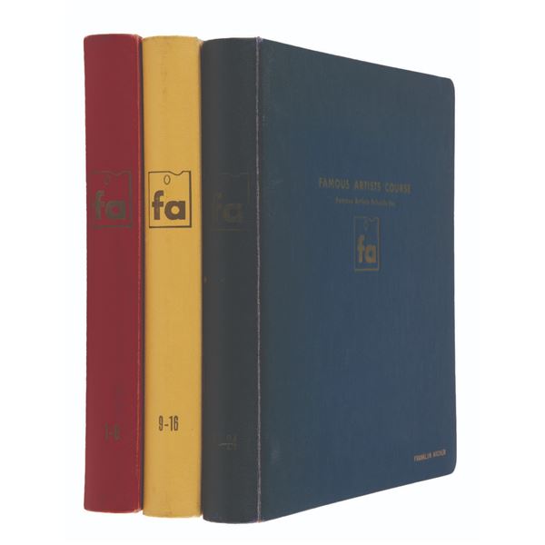 A Set of Famous Artists Course Books.