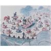 Image 1 : A Disneyland Hotel Mad Tea Party Framed Print.