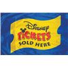 Image 2 : A Large "Disney Tickets Sold Here" Flag.