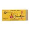 Image 2 : A Disneyland Magic Kingdom Club Child 10 Ticket Book.