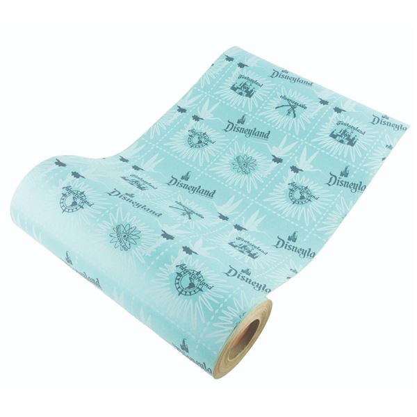 A Rare Roll of Early Disneyland Wrapping Paper.