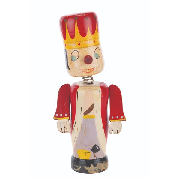A Disneyland Souvenir Hand-Painted King Coin Bank.