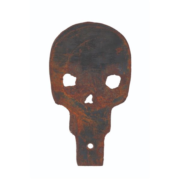 A Big Game Safari Shooting Gallery Skull Target.