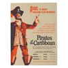 Image 1 : A 1967 Pirates of the Caribbean Disneyland Window Card.