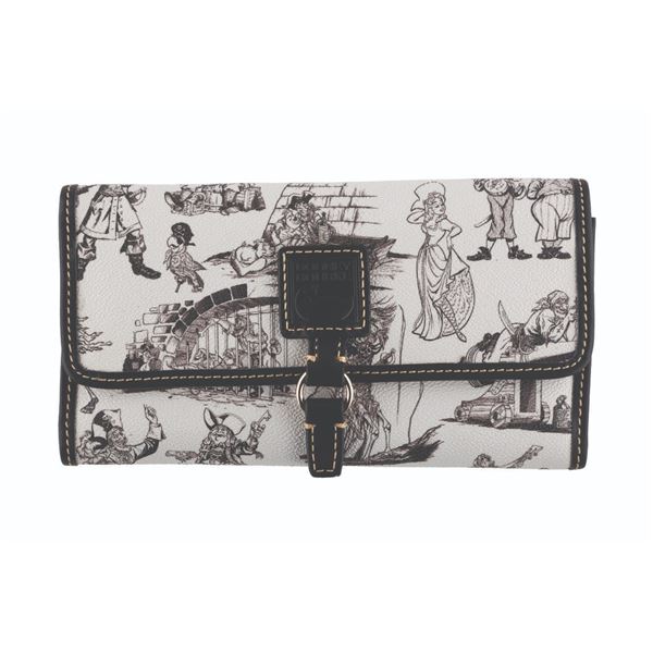 A Dooney & Bourke Pirates of the Caribbean Wallet.