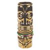 Image 1 : A Club 33 SHAG Gold Mardi Gras Tiki Mug with Beads.