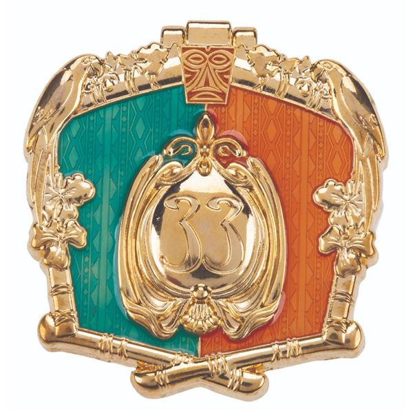 A Club 33 Enchanted Tiki Room Pin.